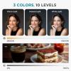 imageInnoGear 10quot 2in1 Overhead Selfie Ring Light with Stand Camera Holder Phone Mount for Desk Floor Remote Canvas Lamp Light for Phone YouTube Live Stream Cooking Video Recording Vlog Zoom LargeLarge