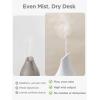 imageInnoGear 150ml Ceramic Oil Diffuser Handcrafted Stone Essential Oil Diffuser Aromatherapy Diffusers Ultrasonic Cool Mist Humidifier Vaporizor with 2 Mist Modes for Room Home White Twist Ceramic1