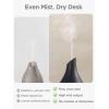 imageInnoGear 150ml Ceramic Oil Diffuser Handcrafted Stone Essential Oil Diffuser Aromatherapy Diffusers Ultrasonic Cool Mist Humidifier Vaporizor with 2 Mist Modes for Room Home White Twist Ceramic1