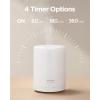 imageInnoGear 300ML Essential Oil Diffuser Premium 5in1 Ultrasonic Aromatherapy Diffusers Scent Humidifier Aroma Diffuser Vaporizer AutoOff Timer for Room Office Home Yellow MediumBasic White