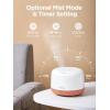 imageInnoGear 500ml Essential Oil Diffuser with Remote Control Premium Ultrasonic Aromatherapy Diffusers Scent Humidifier Vaporizer AutoOff Timer for Large Room Home YellowYellow
