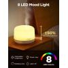 imageInnoGear 500ml Essential Oil Diffuser with Remote Control Premium Ultrasonic Aromatherapy Diffusers Scent Humidifier Vaporizer AutoOff Timer for Large Room Home YellowBasic White