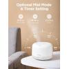 imageInnoGear 500ml Essential Oil Diffuser with Remote Control Premium Ultrasonic Aromatherapy Diffusers Scent Humidifier Vaporizer AutoOff Timer for Large Room Home YellowWhite