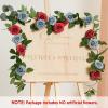 imageInnoGear 50pcs Artificial Green Leaves Bulk Rose Leaves Artificial Greenery Fake Rose Flower Leaves for Decoration DIY Wedding Bouquets Centerpieces Bridal Shower Party Valentines Day Christmas Xmas