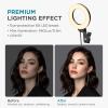 imageInnoGear 5quot 60 LED Selfie Ring Light for Video Conference Lighting OnCamera Video Lights Desktop Clip on Webcam Light Kit with Desk Tripod for Monitor Laptop Computer Zoom Call Live Streaming