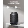 imageInnoGear Aromatherapy Diffuser 150ml Ceramic Diffuser Ultrasonic Humidifier Cool Mist Essential Oil Diffusers for Home Air Diffuser with 2 Mist Modes Waterless Auto Off WhiteBlack