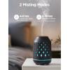 imageInnoGear Aromatherapy Diffuser 150ml Ceramic Diffuser Ultrasonic Humidifier Cool Mist Essential Oil Diffusers for Home Air Diffuser with 2 Mist Modes Waterless Auto Off WhiteBlack