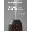 imageInnoGear Aromatherapy Diffuser 150ml Ceramic Diffuser Ultrasonic Humidifier Cool Mist Essential Oil Diffusers for Home Air Diffuser with 2 Mist Modes Waterless Auto Off WhiteBlack