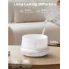 imageInnoGear Aromatherapy Diffuser ampamp 10 Essential Oils Set 500ml Essential Oil Diffuser with Remote Control Ultrasonic Cool Mist Scent Humidifier Vaporizer AutoOff Timer for Room Office Home YellowWhite