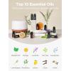 imageInnoGear Aromatherapy Diffuser ampamp 10 Essential Oils Set 500ml Essential Oil Diffuser with Remote Control Ultrasonic Cool Mist Scent Humidifier Vaporizer AutoOff Timer for Room Office Home YellowYellow