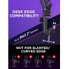 imageInnoGear Boom Arm Microphone Mic Stand for Blue Yeti HyperX QuadCast SoloCast Snowball Fifine Shure SM7B and other Mic MediumBlack