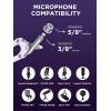 imageInnoGear Boom Arm Microphone Mic Stand for Blue Yeti HyperX QuadCast SoloCast Snowball Fifine Shure SM7B and other Mic MediumWhite