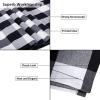 imageInnoGear Classic Table Runner 14 x 108 inch Buffalo Check Table Runners Polyester Cotton Black and White Plaid for Indoor Outdoor Parties Farmhouse Thanksgiving Christmas ampamp Gathering 2 Pack