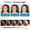 imageInnoGear Desk Ring Light with Stand 60 LED 10W Overhead Portable Selfie Light Video Conference Lighting with Clip Camera Light for Monitor Laptop Computer Zoom Call Live Streaming Video RecordingF663