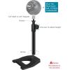 imageInnoGear Desktop Microphone Stand Mic Stand Desk Table with Weighted Base Shock Mount Mic Clip 38quot to 58quot Adapter Adjustable Height for Hyper X QuadCast Fifine K669B AT2020 Shure SM58 PGA48