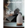 imageInnoGear Essential Oil Diffuser 150ml Ceramic Stone Diffuser Handcrafted Aromatherapy Diffusers Ultrasonic Cool Mist Humidifier Vaporizor with 2 Mist Modes Waterless Auto Off for Room Office WhiteWhite