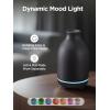 imageInnoGear Essential Oil Diffuser 150ml Ceramic Stone Diffuser Handcrafted Aromatherapy Diffusers Ultrasonic Cool Mist Humidifier Vaporizor with 2 Mist Modes Waterless Auto Off for Room Office WhiteBlack