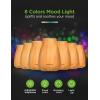 imageInnoGear Essential Oil Diffuser Premium 5in1 Diffusers for Home Scent Aromatherapy Diffuser Air Desk Humidifier for Bedroom Large Room Office 7 Color LED 2 Mist Mode Waterless Auto Off Basic WhiteYellow