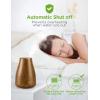 imageInnoGear Essential Oil Diffuser Premium 5in1 Diffusers for Home Scent Aromatherapy Diffuser Air Desk Humidifier for Bedroom Large Room Office 7 Color LED 2 Mist Mode Waterless Auto Off Basic WhiteBronze