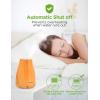 imageInnoGear Essential Oil Diffuser Premium 5in1 Diffusers for Home Scent Aromatherapy Diffuser Air Desk Humidifier for Bedroom Large Room Office 7 Color LED 2 Mist Mode Waterless Auto Off Basic WhiteYellow