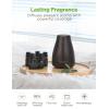 imageInnoGear Essential Oil Diffuser with Oils 100ml Aromatherapy Diffuser with 6 Essential Oils Set Aroma Cool Mist Humidifier Gift Set Dark Wood GrainDark Wood Grain