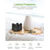 imageInnoGear Essential Oil Diffuser with Oils 100ml Aromatherapy Diffuser with 6 Essential Oils Set Aroma Cool Mist Humidifier Gift Set Dark Wood GrainGrey Wood Grain