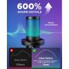 imageInnoGear Gaming USB Microphone Noise Cancellation Condenser Mic with Mute Gain RGB Indicator Boom Arm Stand for Streaming Podcast Twitch YouTube Discord PC Computer PS4 PS5 Mac WhiteBlack