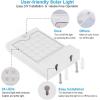 imageInnoGear Gutter Lights 24 LEDs Outdoor Solar Lighting Wall Mount Motion Sensor for Security IP65 Waterproof for Yard Porch Patio Pack of 4