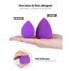 imageInnoGear Makeup Sponge 10 Pcs Makeup Sponges Blender Set Beauty Cosmetic Foundation Blending Applicator Puff Flawless for Liquid Cream Powder Multi coloredMulticolor 2