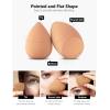 imageInnoGear Makeup Sponge 10 Pcs Makeup Sponges Blender Set Beauty Cosmetic Foundation Blending Applicator Puff Flawless for Liquid Cream Powder Multi coloredBlue