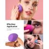 imageInnoGear Makeup Sponge 10 Pcs Makeup Sponges Blender Set Beauty Cosmetic Foundation Blending Applicator Puff Flawless for Liquid Cream Powder Multi coloredMulticolor 2