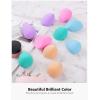 imageInnoGear Makeup Sponge 10 Pcs Makeup Sponges Blender Set Beauty Cosmetic Foundation Blending Applicator Puff Flawless for Liquid Cream Powder Multi coloredBlue