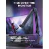 imageInnoGear Mic Boom Arm Microphone Stand Cable Management for Blue Yeti FIFINE AM8 K669B HyperX QuadCast S SoloCast AT2020 Shure SM7B MV7 and Other Microphone