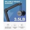 imageInnoGear Mic Boom Arm Microphone Stand with Cable Management Channels Height Riser for Blue Yeti FIFINE AM8 K669B HyperX QuadCast S SoloCast AT2020 Shure SM7B MV7 and Other Mics