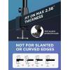 imageInnoGear Mic Boom Arm Microphone Stand with Cable Management Channels Height Riser for Blue Yeti FIFINE AM8 K669B HyperX QuadCast S SoloCast AT2020 Shure SM7B MV7 and Other Mics