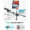 imageInnoGear Mic Stand 6 in 1 Microphone Stand Floor with Tablet Phone Holder Height Adjustable from 30quot to 72quot Mic Stand Tripod Boom Arm with Gooseneck Carrying Bag for Singing Karaoke Stage