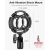 imageInnoGear Mic Stand Desk Adjustable Desktop Microphone Stand Table with Shock Mount Mic Clip Pop Filter 38quot to 58quot Adapter for Blue Yeti Hyper X QuadCast S AT2020 Fifine K669B Shure SM58 SM48 PGA48