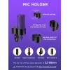 imageInnoGear Mic Stand for Blue Snowball and Blue Snowball iCE Boom Arm Stand with Pop Filter Microphone Holders for HyperX QuadCast SoloCast Fifine Shure SM7B and Other Mic Max Load 15 KG MediumLarge