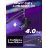 imageInnoGear Mic Stand for Blue Snowball and Blue Snowball iCE Boom Arm Stand with Pop Filter Microphone Holders for HyperX QuadCast SoloCast Fifine Shure SM7B and Other Mic Max Load 15 KG MediumLarge