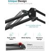 imageInnoGear Microphone Stand Adjustable Mic Stand Set for Blue Yeti Nano Suspension Boom Scissor Arm Stand with 58quot to 38quot Screw 58quot to 14 Screw Nano Mic Windscreen and Dual Layered Mic Pop Filter