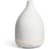 imageInnoGear Oil Diffuser 150ML Ceramic Diffuser for Essential Oils Handcrafted Aromatherapy Diffuser Ultrasonic Cool Mist Humidifier with 2 Mist Modes Waterless Auto Off for Room Office WhiteWhite Base