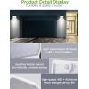 imageInnoGear Solar Gutter Lights Outdoor Waterproof 29 LED Motion Sensor Lighting with 4 Modes Mounting Pole for Security Wall Fence Yard Barn Porch Garage Pack of 2