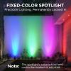 imageInnoGear Solar Lights Outdoor Waterproof Solar Garden Light for Outside Yard Landscape Lighting Pathway Spot Lights Spotlight Wall Light Auto OnOff Pack of 2 WhiteRed  Green  Violet Purple  Blue