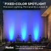 imageInnoGear Solar Lights Outdoor Waterproof Solar Garden Light for Outside Yard Landscape Lighting Pathway Spot Lights Spotlight Wall Light Auto OnOff Pack of 6 Warm WhiteBlue