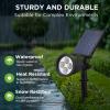 imageInnoGear Solar Lights Outdoor Waterproof Solar Garden Light for Outside Yard Landscape Lighting Pathway Spot Lights Spotlight Wall Light Auto OnOff Pack of 2 WhiteWhite