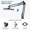 imageInnoGear Tablet Floor Stand Overhead Bed Phone Stand Adjustable Holder Universal Floor Stand Compatible with iPhone iPad Pro Air Mini Samsung Tab Kindle EReaders MediumMedium