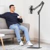 imageInnoGear Tablet Floor Stand Overhead Bed Phone Stand Adjustable Holder Universal Floor Stand Compatible with iPhone iPad Pro Air Mini Samsung Tab Kindle EReaders MediumMedium