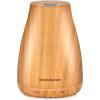 imageInnoGear Essential Oil Diffuser Premium 5in1 Diffusers for Home Scent Aromatherapy Diffuser Air Desk Humidifier for Bedroom Large Room Office 7 Color LED 2 Mist Mode Waterless Auto Off Basic WhiteYellow