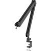 imageInnoGear Mic Boom Arm Microphone Stand with Cable Management Channels Height Riser for Blue Yeti FIFINE AM8 K669B HyperX QuadCast S SoloCast AT2020 Shure SM7B MV7 and Other Mics