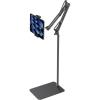 imageInnoGear Tablet Floor Stand Overhead Bed Phone Stand Adjustable Holder Universal Floor Stand Compatible with iPhone iPad Pro Air Mini Samsung Tab Kindle EReaders MediumMedium